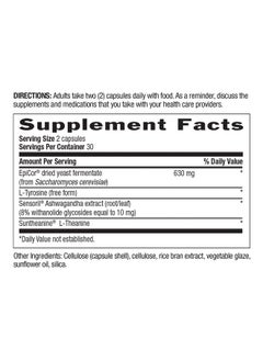 Country Life Gut Connection Stress Balance 60 Vegan Capsules Certified Gluten Free Certified Vegan Nongmo Verified  - Image 3
