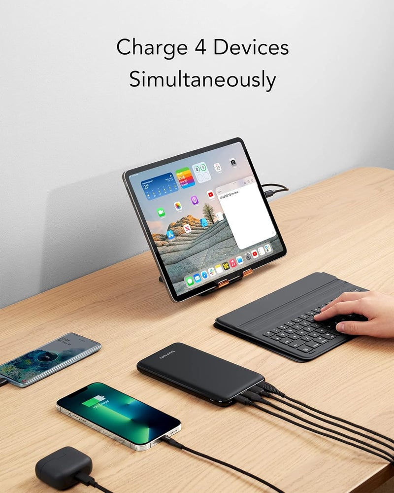 Charmast Power Delivery Power Bank 26800mAh, PD Power Bank, 20W USB C Portable Charger Quick Charge 3.0 Battery Pack Compatible with MacBook/New Type-C MacBook Air/IPad Pro, IPhone,Switch - Image 4