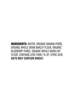 Earth's Best Earth's Best Organic Baby Food Pouches, Wholesome Breakfast Puree for Babies 6 Months and Older, Organic Banana Blueberry and Oat Puree, 3.5 oz Resealable Pouch (Pack of 12) (Packaging May Vary)  - Image 5