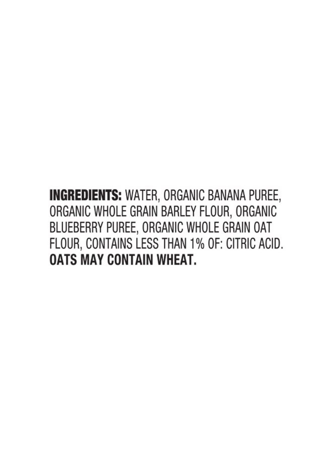Earth's Best - Earth's Best Organic Baby Food Pouches, Wholesome Breakfast Puree for Babies 6 Months and Older, Organic Banana Blueberry and Oat Puree, 3.5 oz Resealable Pouch (Pack of 12) (Packaging May Vary) - Image 1