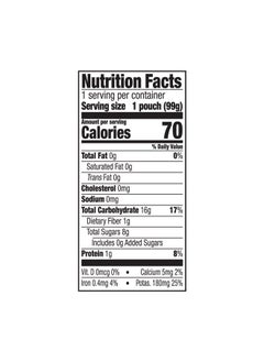 Earth's Best Earth's Best Organic Baby Food Pouches, Wholesome Breakfast Puree for Babies 6 Months and Older, Organic Banana Blueberry and Oat Puree, 3.5 oz Resealable Pouch (Pack of 12) (Packaging May Vary)  - Image 4