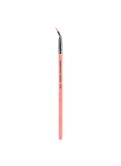 Bdellium Tools Professional Makeup Brush - Pink Bambu Series 708 Bent Eyeliner - With Soft Synthetic Fibers, For Smooth Application (Pink, 1pc)