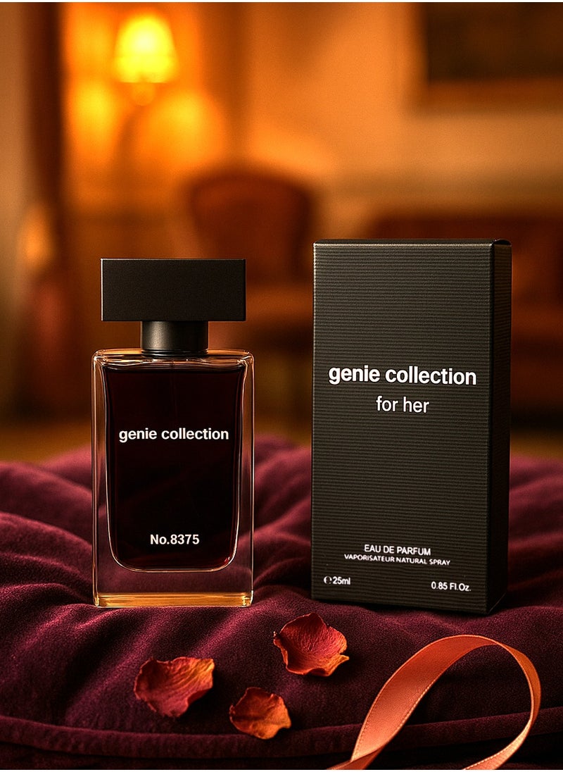 Genie Collection Graceful & Iconic Long Lasting Women’s Perfume | Genie Collection No. 8875 | Luxury Blend of Bergamot, Musk & Vetiver – 25ml  - Image 3