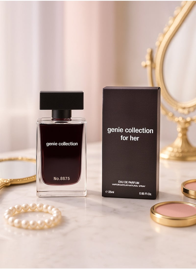Genie Collection Graceful & Iconic Long Lasting Women’s Perfume | Genie Collection No. 8875 | Luxury Blend of Bergamot, Musk & Vetiver – 25ml  - Image 2