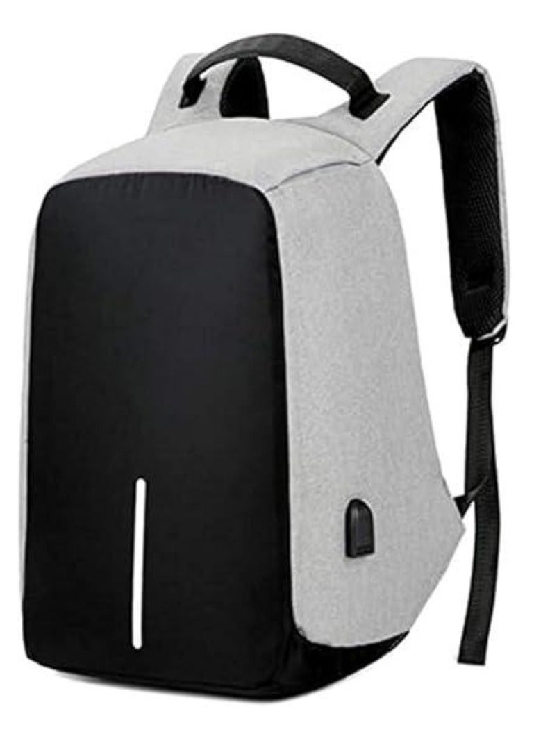 ELTRAZONE Unisex Laptop Backpack with USB Charging Port - Stylish & Durable Travel & School Bag for Men & Women | Spacious Notebook Bag for Everyday Use | Comfortable, Practical Design for Work, School & Travel  - Image 1