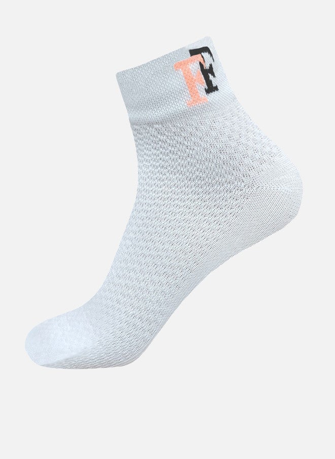 FIMS Pack of 3 Striped Ankle-Length Socks for Men - Image 4