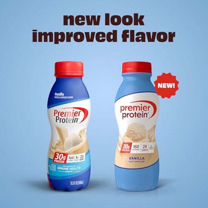 Premier Protein Shake MINIs, Vanilla, 22g Protein, 120 Calories, No Added Sugar, 8.75 fl oz, 12 Pack (Packaging May Vary) - Image 2