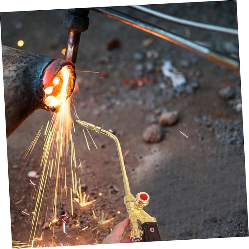 Tofficu Adjustable Gas Welding Torch Trigger Start Torch Head for AC Repair and Cooking - Image 5