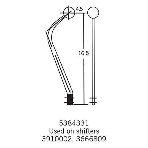Hurst 5384331 16.5" Shifter Stick - Image 5