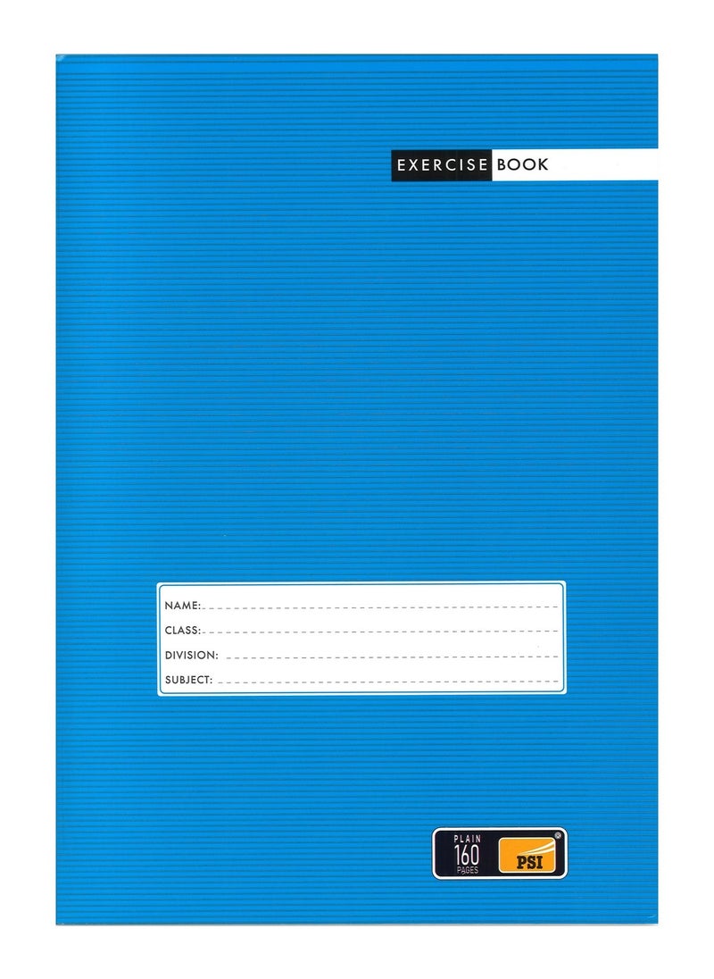 Psi - 3-Piece A4 Size Plain Notebook 160 Pages - Image 1