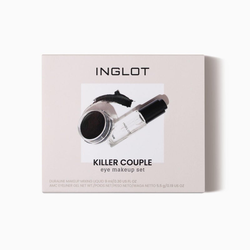 Inglot Eye Set | Duraline + AMC Eyeliner Gel 77 - Image 2