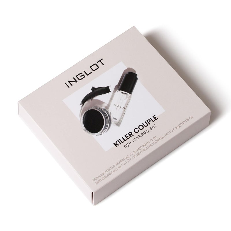 Inglot Eye Set | Duraline + AMC Eyeliner Gel 77 - Image 1