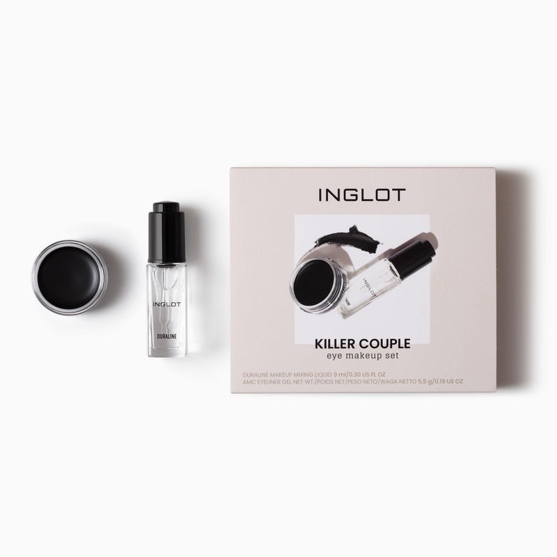 Inglot Eye Set | Duraline + AMC Eyeliner Gel 77 - Image 3