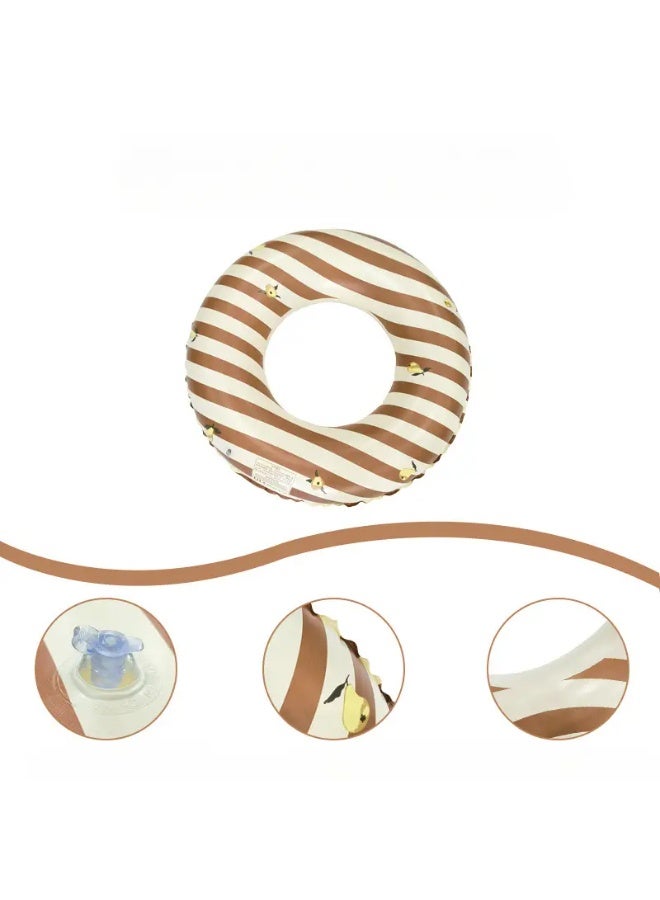 Goolsky 1pc PVC Stripes Adult Large Underarm Pool Float Inflatable Thickened Large Buoyancy Swimming Ring Water Sports Products Beach Toys - Image 5