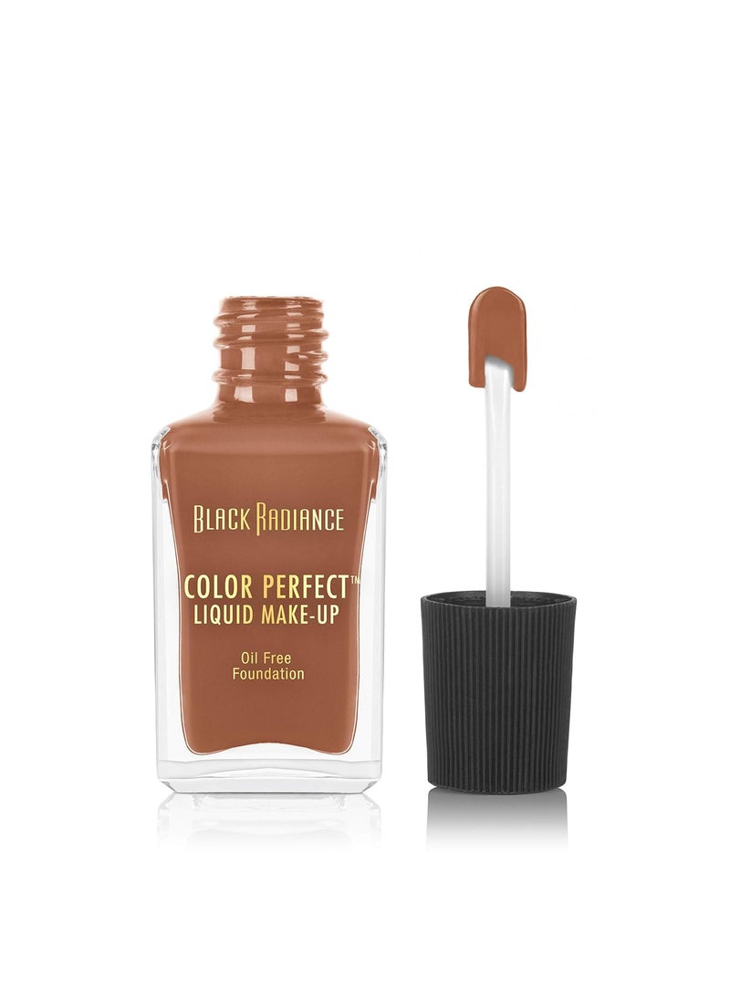 Black Radiance - Black Radiance Color Perfect Liquid MakeUp Pecan 1 Fluid Ounce - Image 1