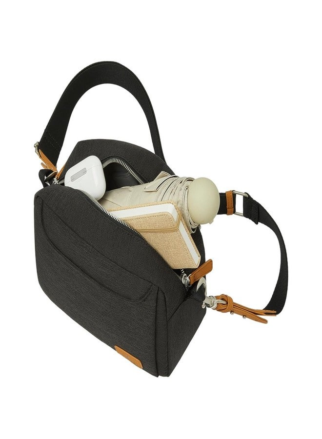 Nordace Siena Pro Travel Crossbody Bag - Compact, Secure, and Stylish for Everyday and Adventure (Black) - Image 4