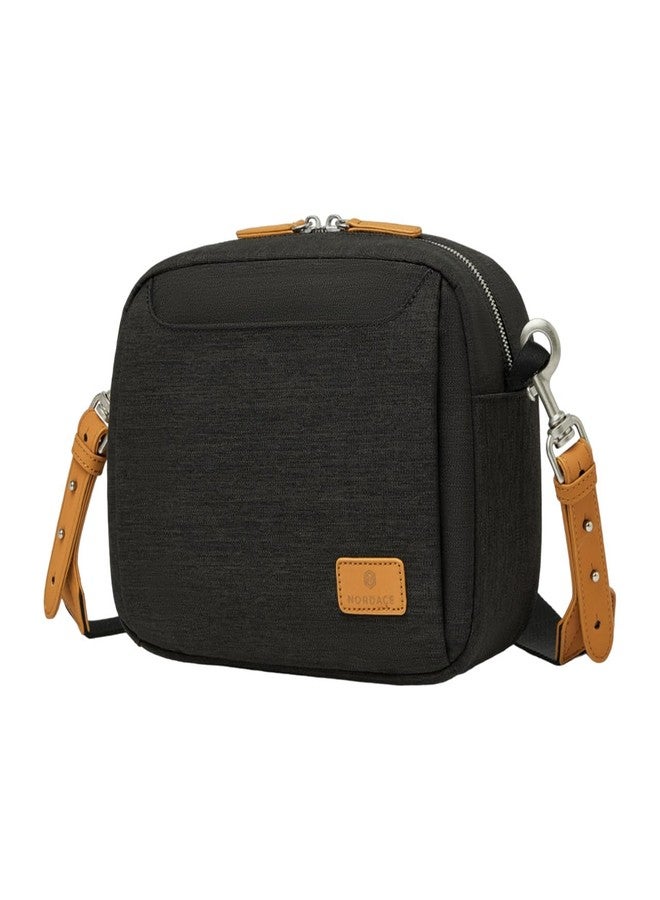 Nordace Siena Pro Travel Crossbody Bag - Compact, Secure, and Stylish for Everyday and Adventure (Black) - Image 2