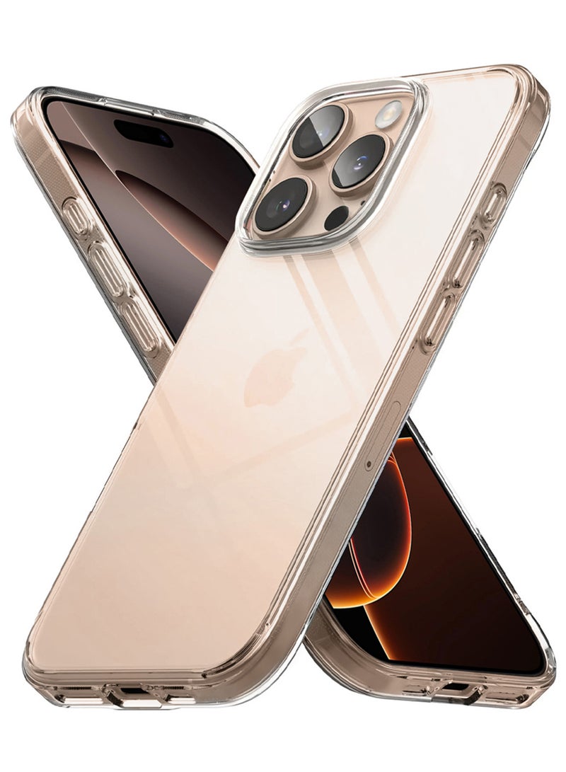 CATANES ( for iPhone 16 Pro Max ) Case, Clear TPU, Ultra Slim, Shockproof, Scratch-Resistant Case Cover - Image 1