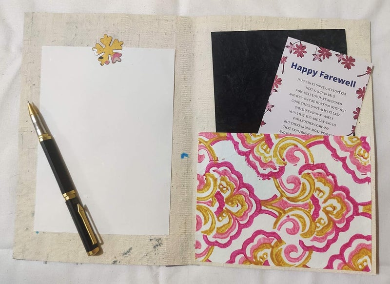 Generic Natal Crafts handmade Happy Farewell greeting card for your friends/colleague | Special farewell gift for friends/colleague (card size: 7 inch x 10 inch)  - Image 3