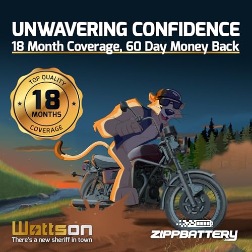 ZIPPBATTERY Zipp Battery YTX20HL-BS Maintenance-Free 12V 19Ah Battery Replacement for ATV, Motorcycle, Jet Skis, Scooter, UTV, and More - Nut and Bolt (T3) Terminal - Image 4