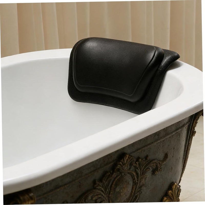 Beavorty Bath Pillow for Bathtub Neck and Head Support with Strong Suction Cups, Multifunctional Bathroom Cushion 325x190x41mm, Comfortable Washable Spa Accessory for Home Bathing - Image 5