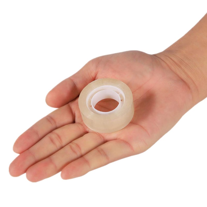 Minghaoda Transparent Tape - 16 Pack Gift Wrap Tape for Presents, Clear Tape Refills for Dispenser - Image 5