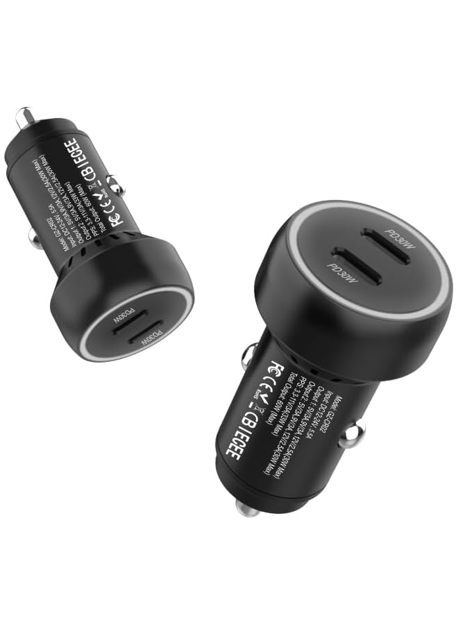 Gizmo 60W Car Charger, Support Fast Charging, 2 Years Warranty - Image 3