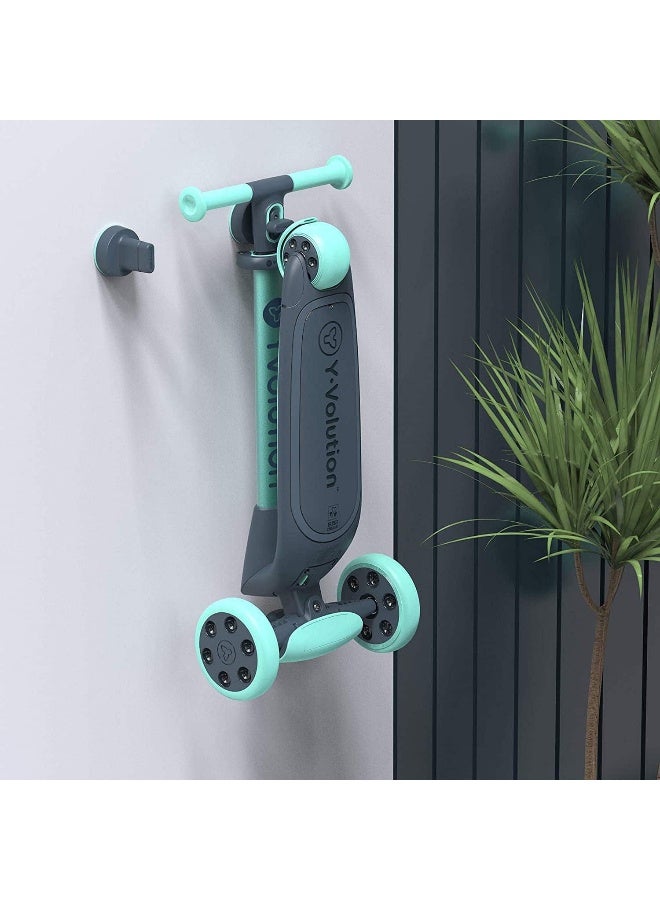 Yvolution Y Glider Nua 3-Wheel Scooter (Green)  - Image 1