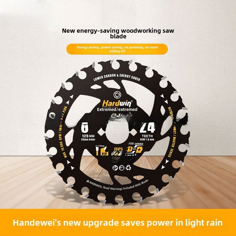 Goodway Woodworking Special Lithium Electric Saw Blade 4inch 5inch Left and Right Teeth New Thin and Light Circular Saw Blade Wood Cutting Saw Blade(6inch /150*24T*1.5*20-lithium battery energy-saving model) - Image 2