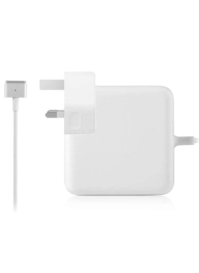 Compatible With Mac/Pro Charger 60Watt Replacement Mac Power Adapter (Magnetic 2 T-Tip) For MacBook Pro Models (Retina 13-inch/Late/2012/2015) UK-Plug