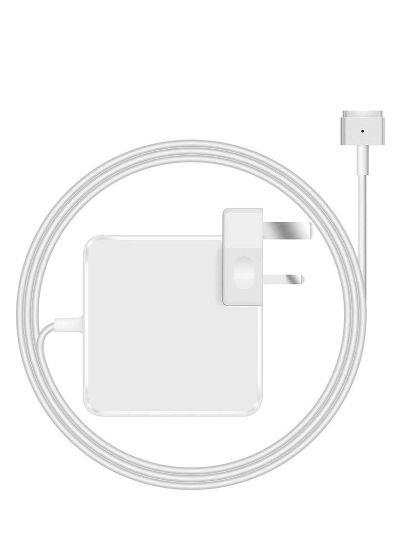 Compatible With Mac/Pro Charger 60Watt Replacement Mac Power Adapter (Magnetic 2 T-Tip) For MacBook Pro Models (Retina 13-inch/Late/2012/2015) UK-Plug