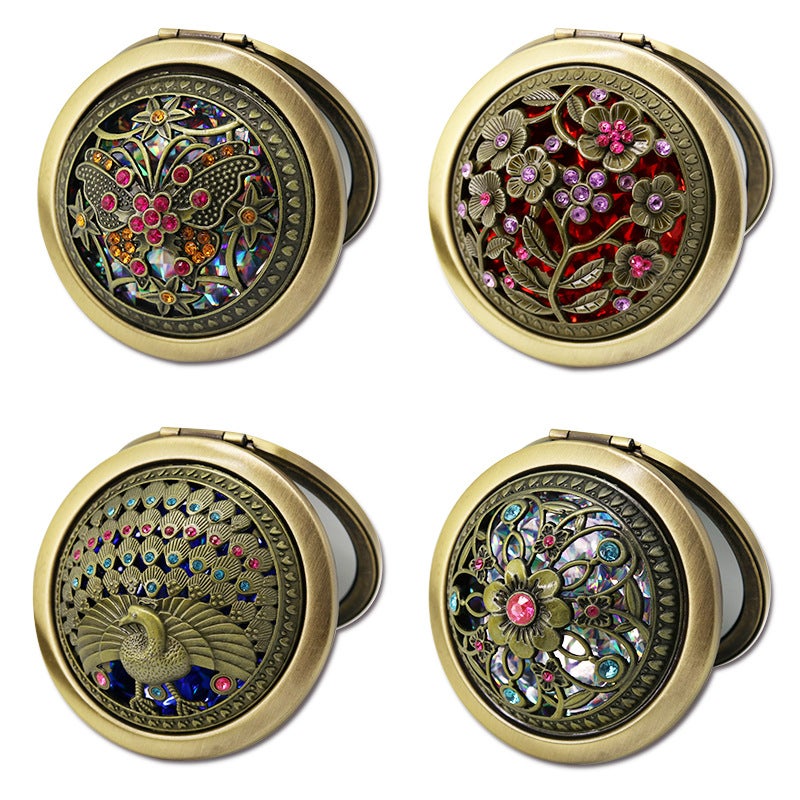 Hollow Cosmetic Mirror Gift Gift Small Mirror Advertising Creative - Image 3