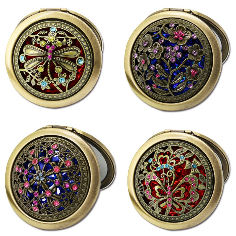 Hollow Cosmetic Mirror Gift Gift Small Mirror Advertising Creative - Image 2