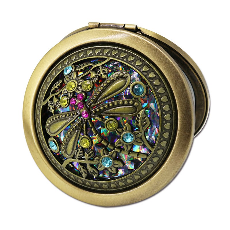 Hollow Cosmetic Mirror Gift Gift Small Mirror Advertising Creative - Image 1