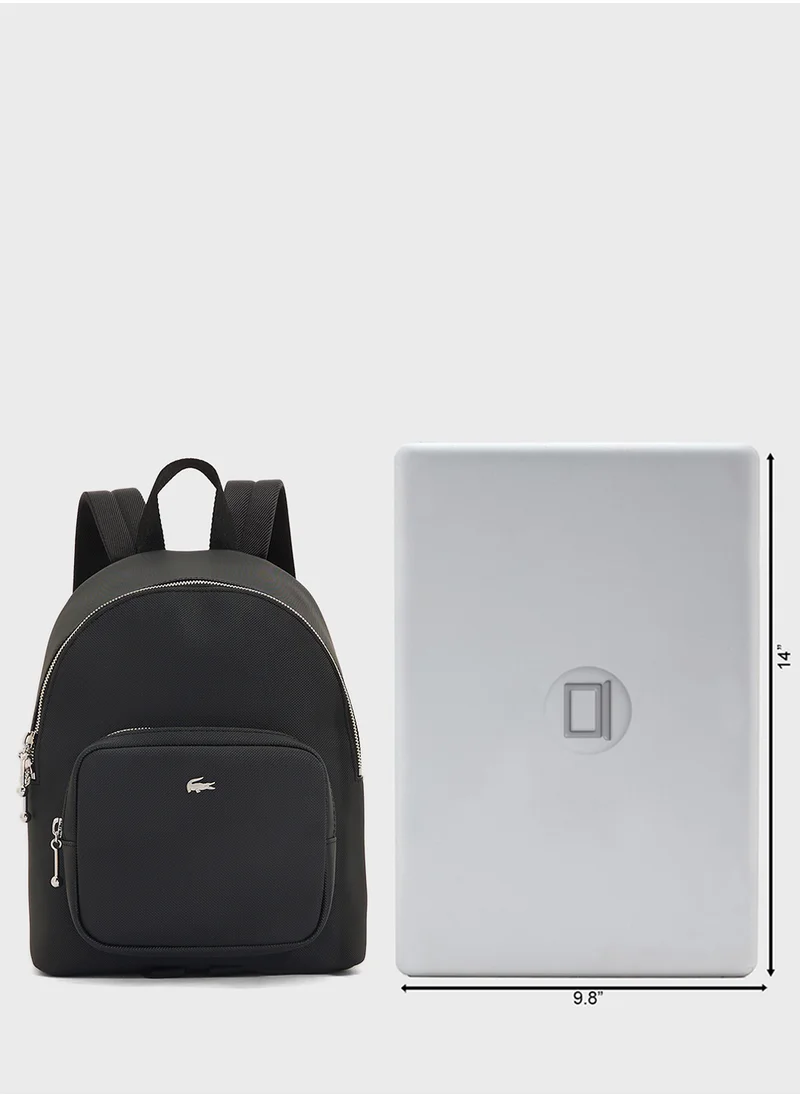 LACOSTE Essentials Top Handle Zip Over Backpack