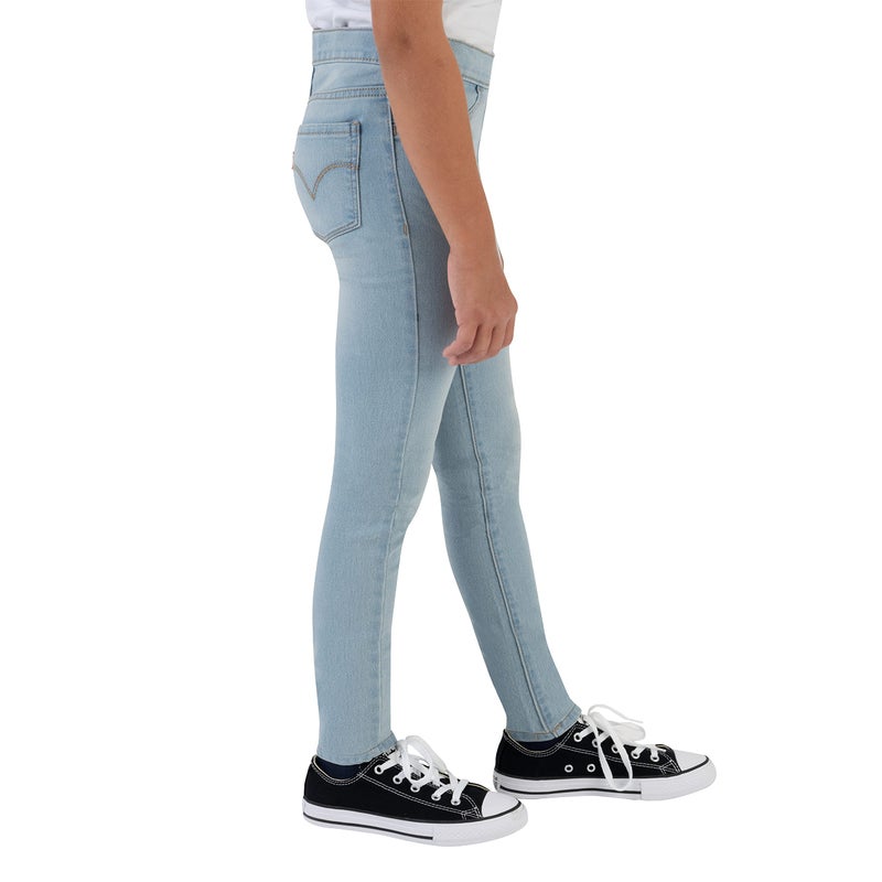 Levi's Girls' Big Skinny Fit Pull On Jeggings, Todey, 12 - Image 4