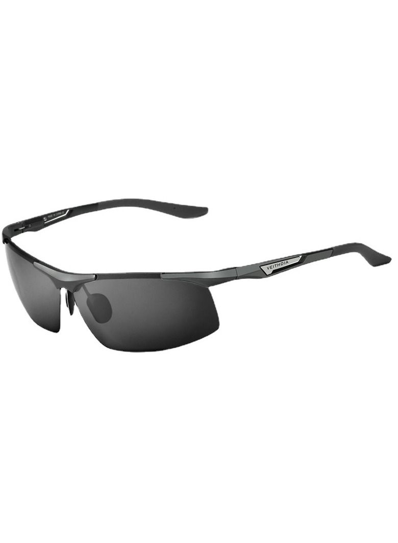 Veithdia Aluminum Magnesium Color Film Polarized Sports Sunglasses - Image 1