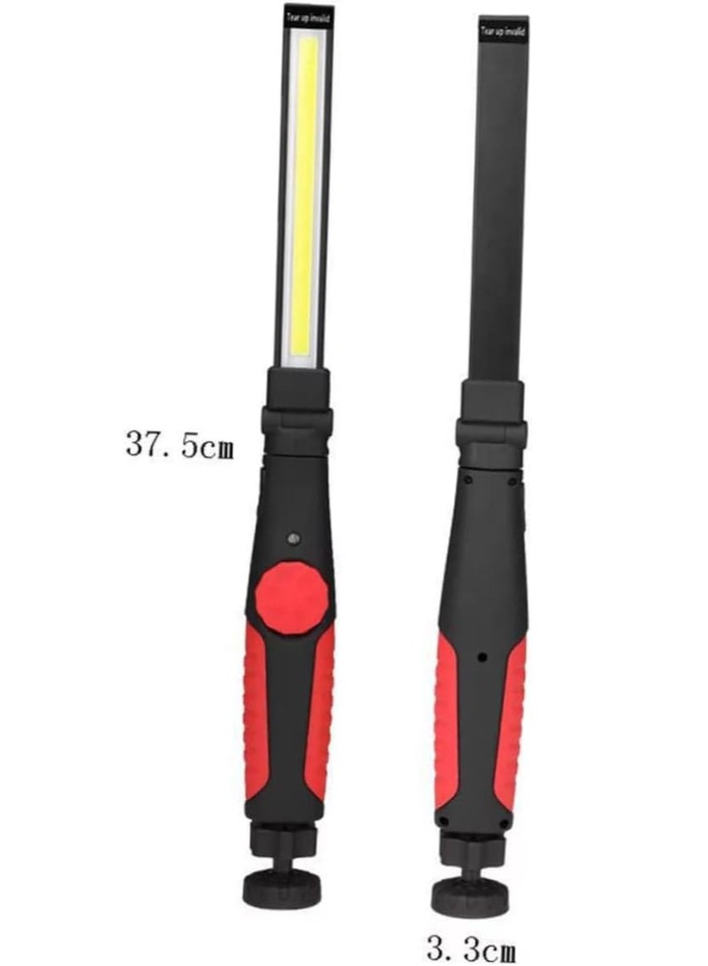 إسكدنيا هاوسوتيل مصباح عمل LED لاسلكي للفحص التلقائي قابل لاعادة الشحن، مصباح يدوي قابل لاعادة الشحن، مصباح يدوي LED، مصباح يدوي مغناطيسي قابل لاعادة الشحن للسيارة - Image 3