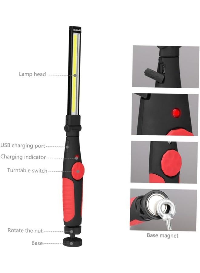 إسكدنيا هاوسوتيل مصباح عمل LED لاسلكي للفحص التلقائي قابل لاعادة الشحن، مصباح يدوي قابل لاعادة الشحن، مصباح يدوي LED، مصباح يدوي مغناطيسي قابل لاعادة الشحن للسيارة - Image 4