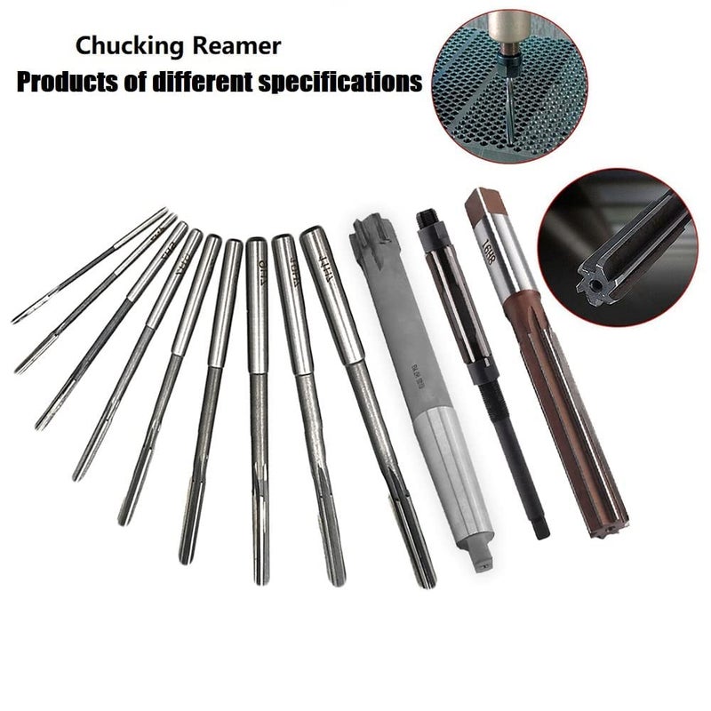 Utoolmart Hand Reamer 14mm Alloy Tool Steel H8 6 Straight Flutes 9Crsi Hand Milling Cutter Tool 1pcs - Image 5