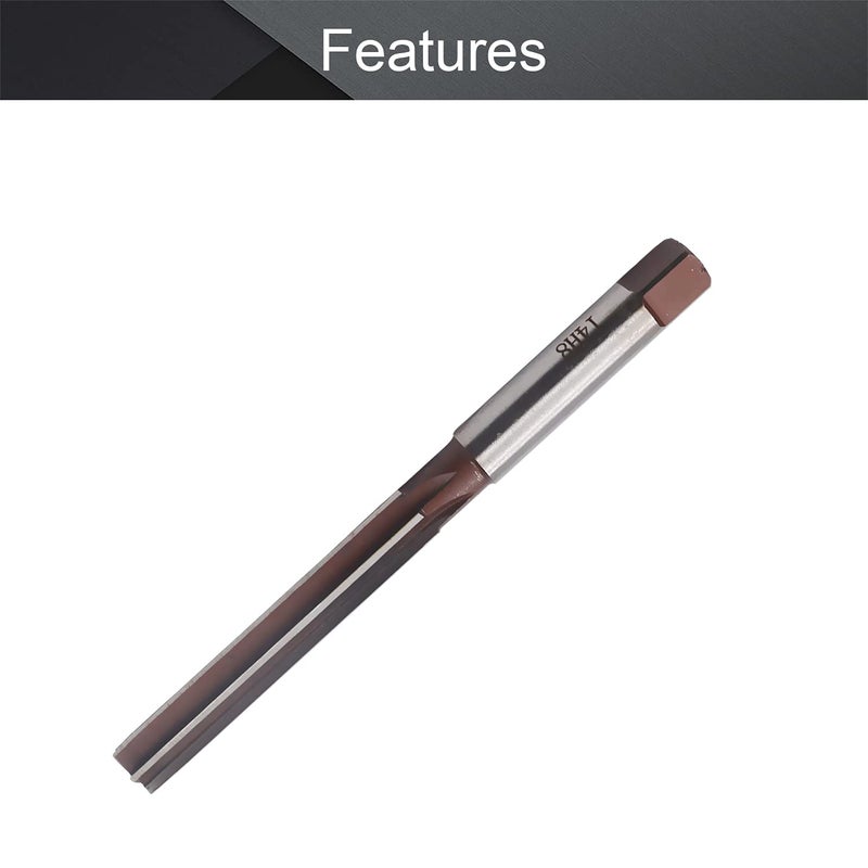 Utoolmart Hand Reamer 14mm Alloy Tool Steel H8 6 Straight Flutes 9Crsi Hand Milling Cutter Tool 1pcs - Image 3