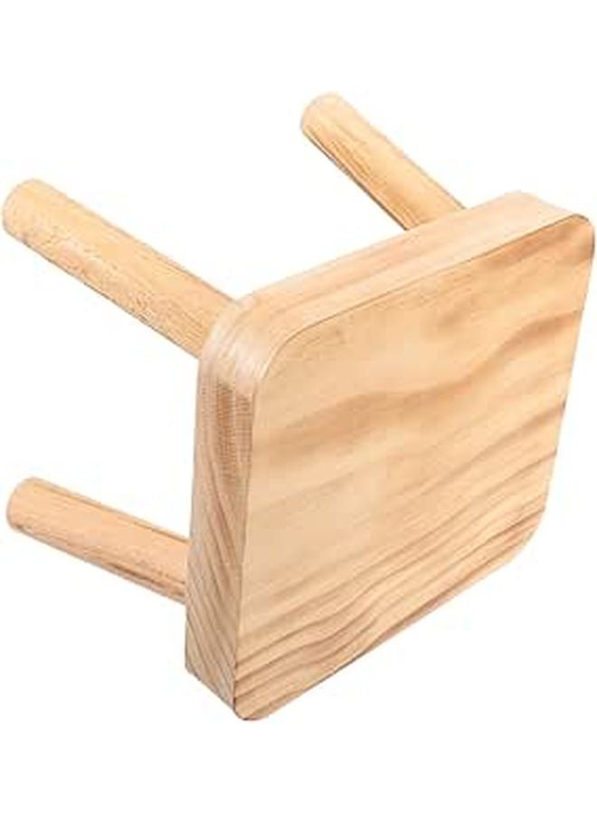 Portable Wooden Step Stool With Detachable Legs For Home Outdoor Camping Shoe Changing - Image 1