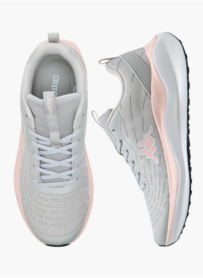 Kappa Women's Logo Detail Sports Shoes with Lace-Up Closure