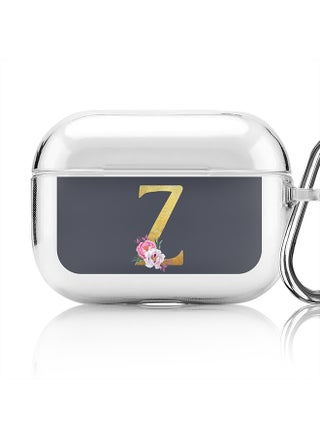 Classic Clear printed Case for Apple AirPods Pro 2nd Generation Thin Transparent Cover - Custom Monogram Initial Letter Floral Pattern Alphabet - Z (Grey ) - pzsku/Z77076C9C05CCD96E1E60Z/45/_/1697116253/9cab9942-9929-4b67-b766-1a8af32f8c8d