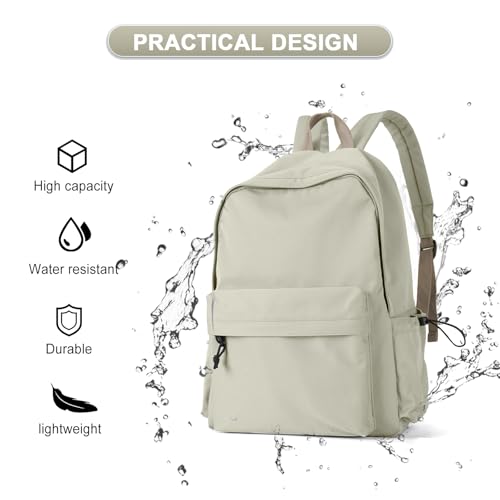 UPPACK School Backpack For Girls Boys High Middle school college Backpack Bookbag Cute Aesthetic Backpacks Lightweight Bag Waterproof Work Gym Casual Daypack Backpacks For Men Women - Image 4