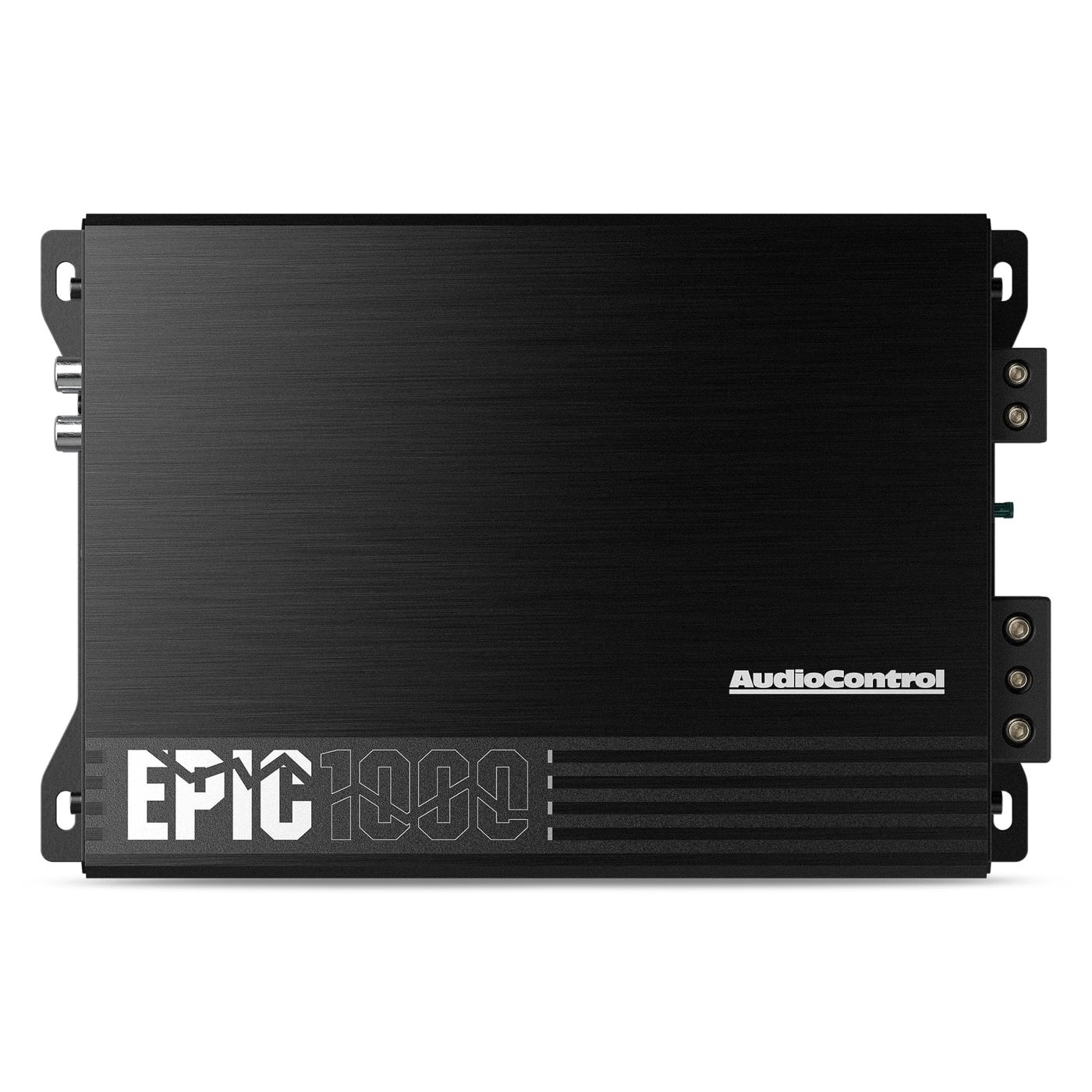 AudioControl EPIC1000 EPIC Series 1000 Watt RMS Compact 1Channel Monoblock Car Audio Subwoofer Amplifier Class D Epic Boost Subsonic Filter Low Pass Filter ACRE Remote Bass Knob Epicenter Link
