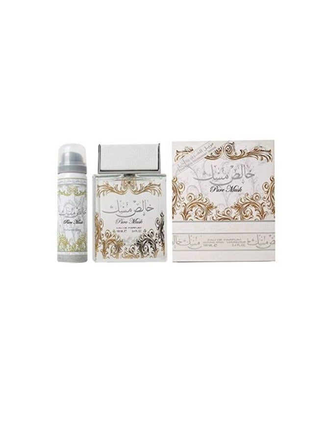 لطافة عطر لطافة خالص مسك للجنسين 100 مل - او دى بارفان - Image 1