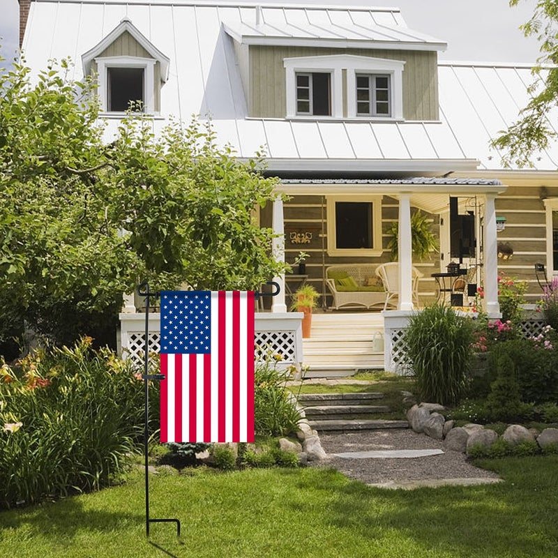 HOOSUN 20 Pack Garden Flag Clips And Stoppers,Tiger Clips Spring Stoppers for Garden Flags Holder,Yard Flag Holder Clip for Small Flags - Image 5