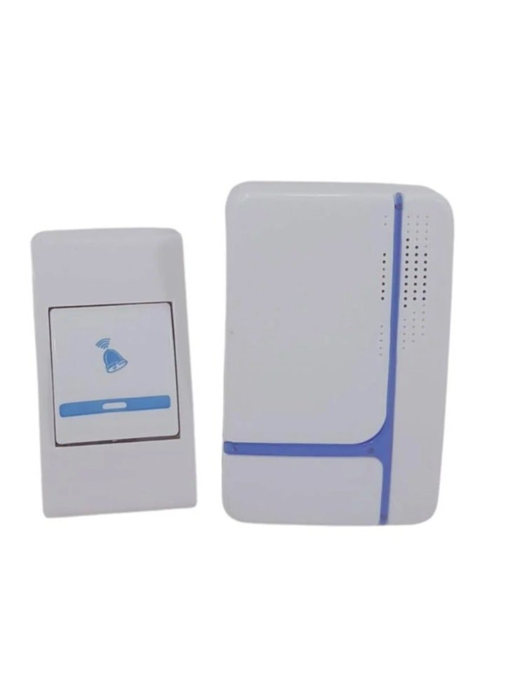 Wireless Doorbell 100 Meters Effective Ergonomic Design Practical Products 18 Polyphony Sound - Image 2