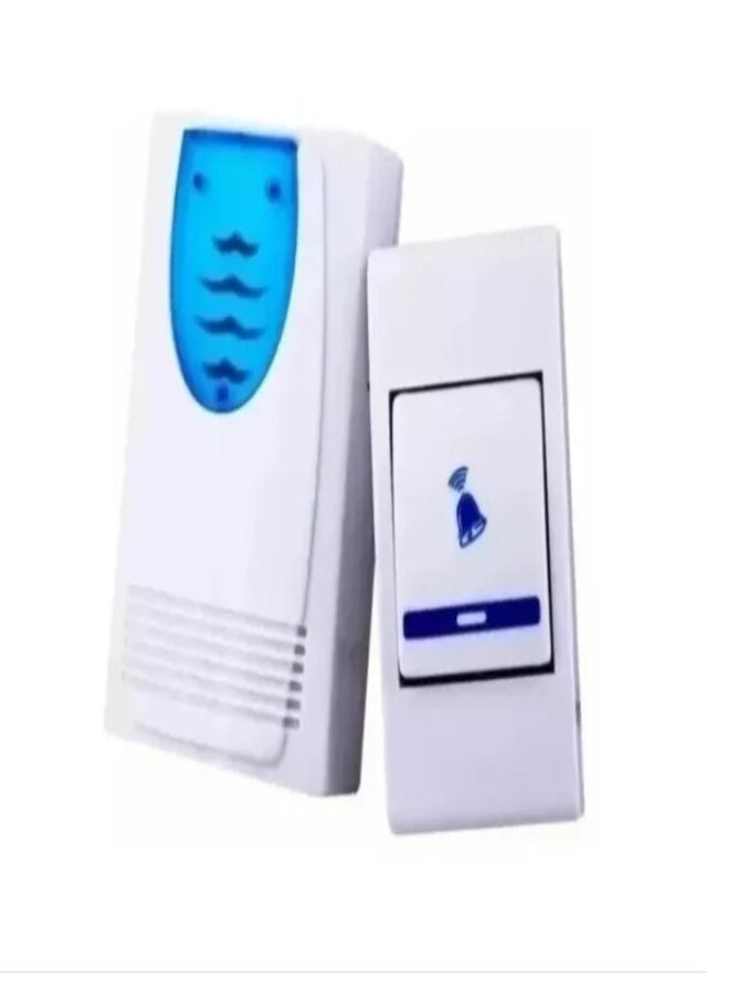 Wireless Doorbell 100 Meters Effective Ergonomic Design Practical Products 18 Polyphony Sound - Image 4